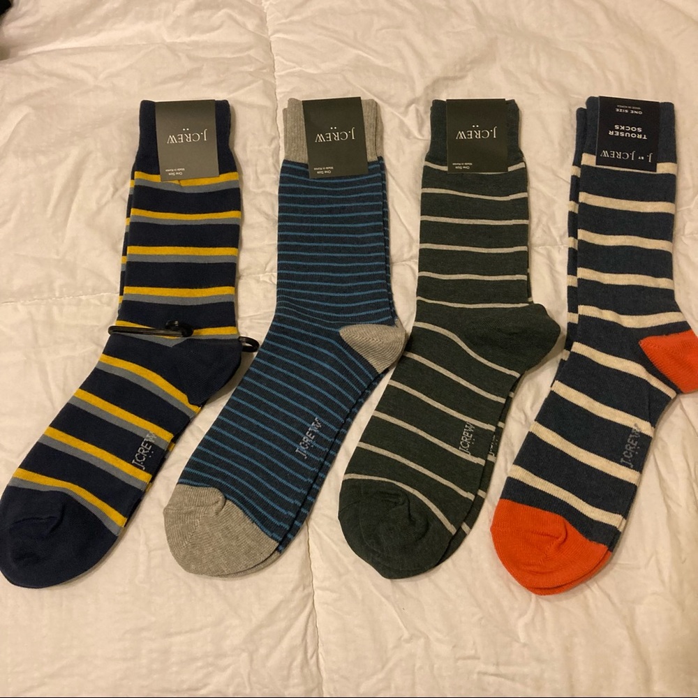 J Crew trouser socks